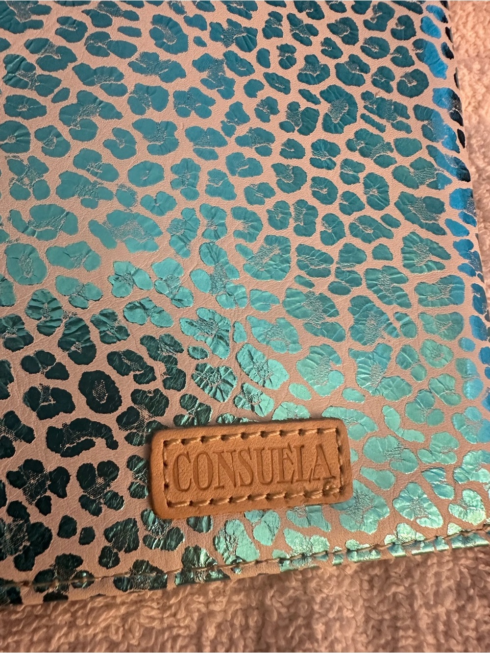 Consuela (Gloria) Textured Iridescent Composition Notebook - Picture 3 of 5
